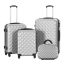Set valiza de calatorie cu geanta cosmetica-gri