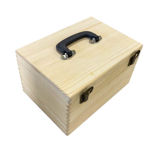 Set de 170 markere cu doua varfuri in cutie de lemn cadou, pictabila