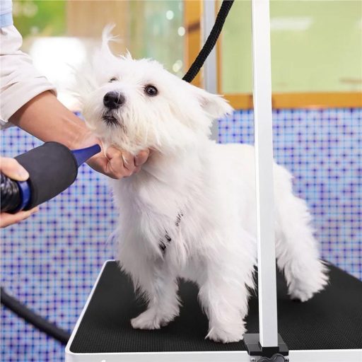 Masa toaletaj pentru animale de companie cu doua brate de fixare