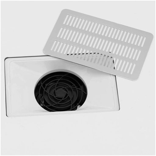 Masa de manichiura cu 3 sertare cu extractor incorporat