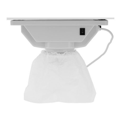Masa de manichiura cu 3 sertare cu extractor incorporat