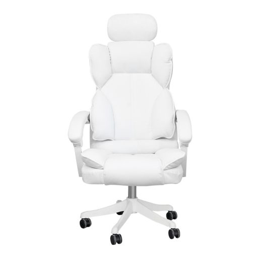 Scaun rotativ directorial Lux-alb