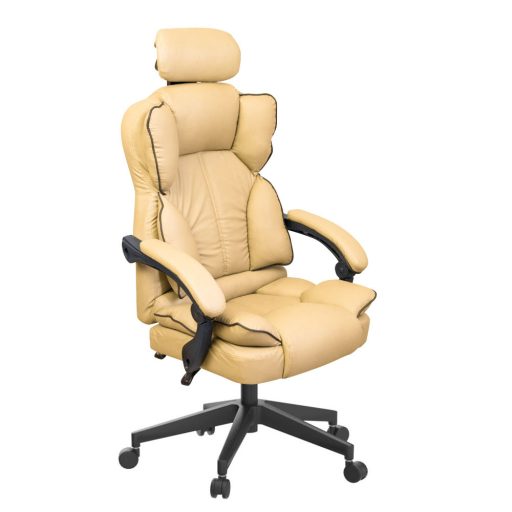 Scaun rotativ directorial Lux-bej