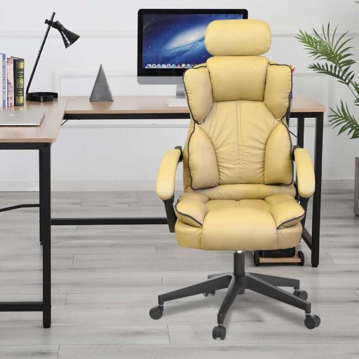 Scaun rotativ directorial Lux-bej