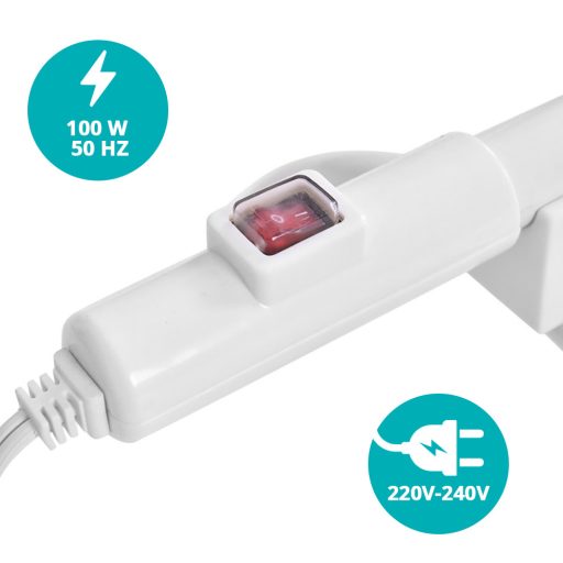 Uscator electric de prosoape in forma de S