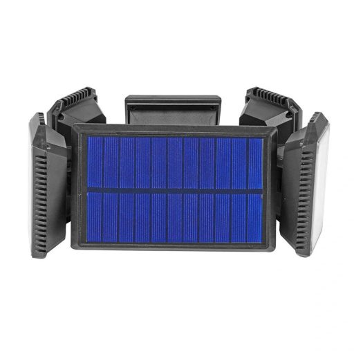 Lampa solara rotativa cu 5 panouri, 300 LED