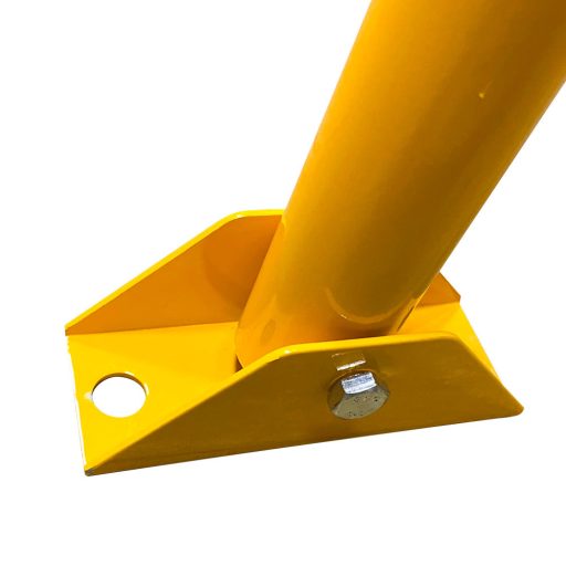 Blocator de parcare rabatabil, blocabil
