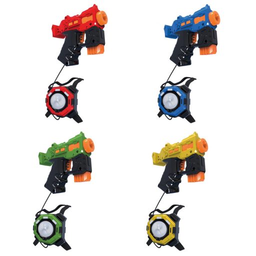 Set arme laser pentru 4 persoane