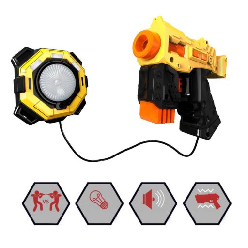 Set arme laser pentru 4 persoane