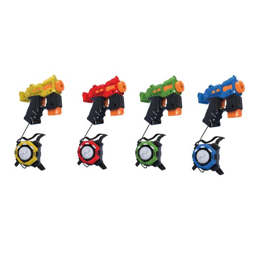 Set arme laser pentru 4 persoane