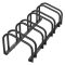 Depozit exterior pentru 4 biciclete, negru