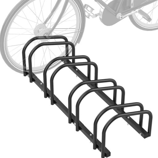 Depozit exterior pentru 4 biciclete, negru