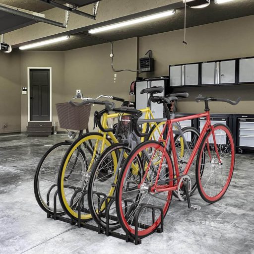 Depozit exterior pentru 4 biciclete, negru