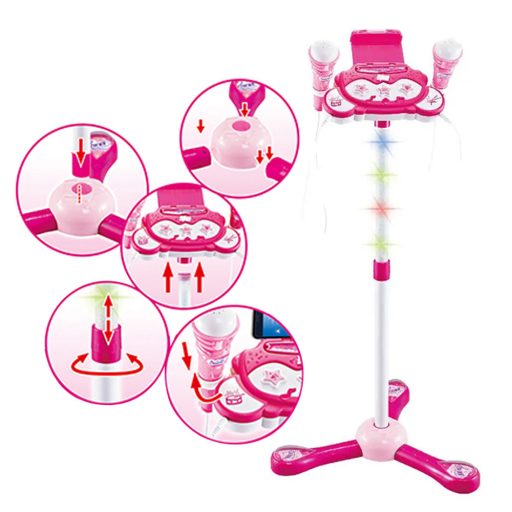Set microfon vertical, 2 persoane