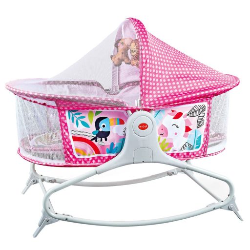 Patut muzical pentru bebe, cu vibratie, in mai multe culori