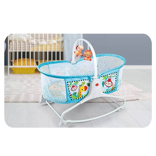 Patut muzical pentru bebe, cu vibratie, in mai multe culori