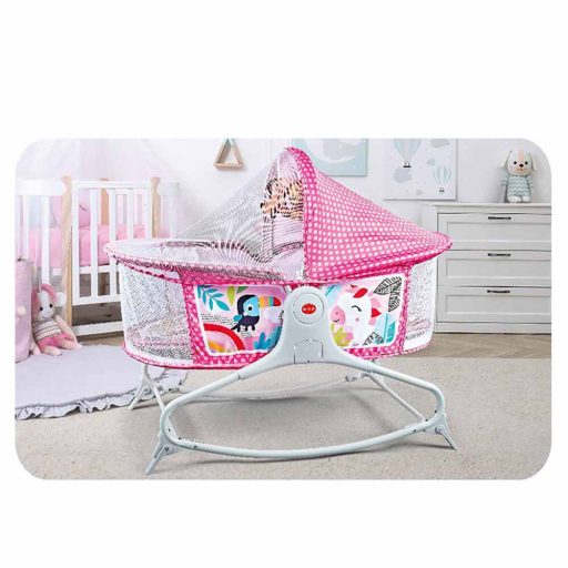 Patut muzical pentru bebe, cu vibratie, in mai multe culori