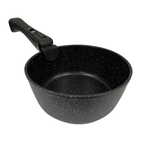 Set oale si tigaie antiderapante, 9 piese, cu maner detasabil