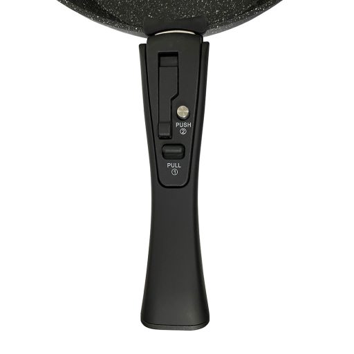 Set oale si tigaie antiderapante, 9 piese, cu maner detasabil