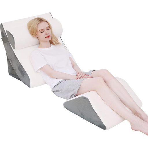 Set de sprijin ortopedic pentru spate, gat si picioare, 4 piese