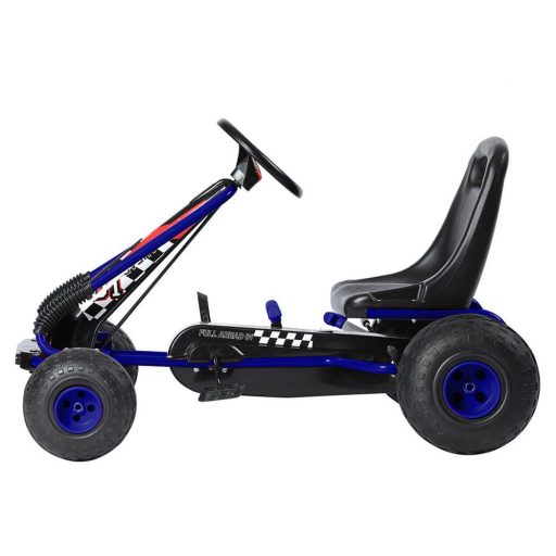 Kart pentru copii cu pedale, Albastru