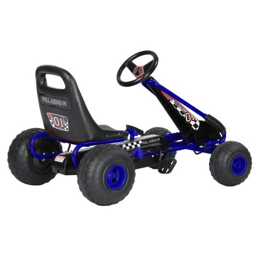 Kart pentru copii cu pedale, Albastru