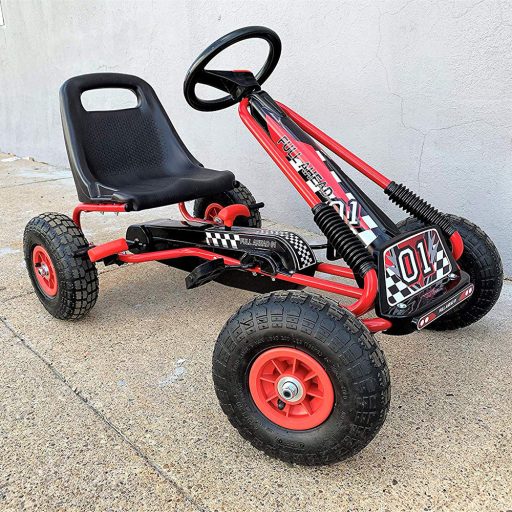 Kart pentru copii cu pedale, in mai multe culori