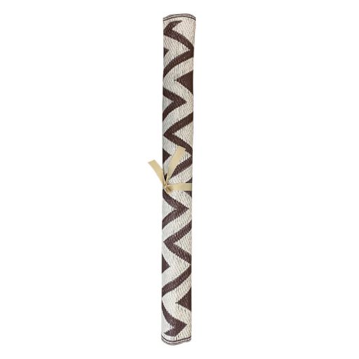 Covor de exterior, cu doua fete, 180x120 cm, maro