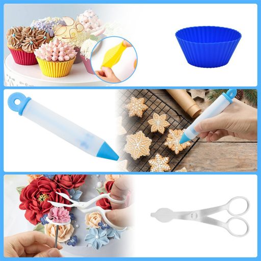 Set pentru decorarea torturilor din 150 piese