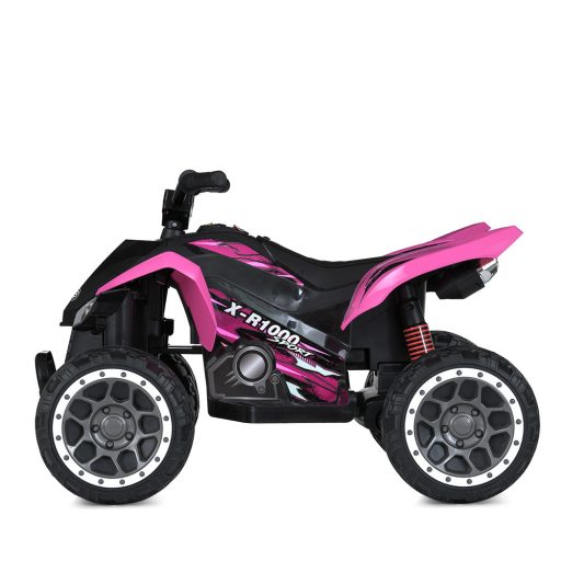 Quad electric pentru copii, 12V, roz