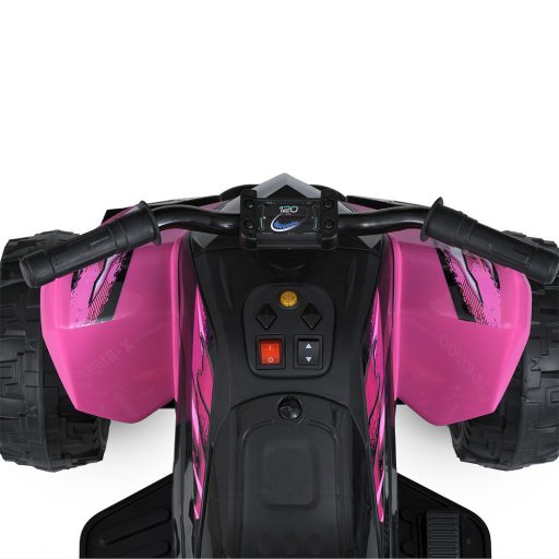 Quad electric pentru copii, 12V, roz