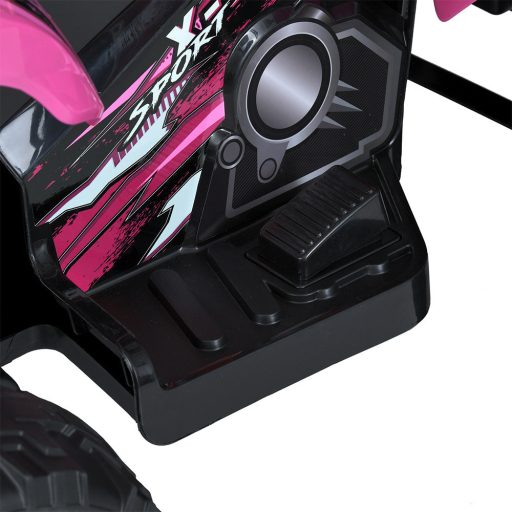 Quad electric pentru copii, 12V, roz