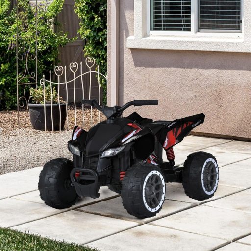 Quad electric pentru copii, 12V, negru