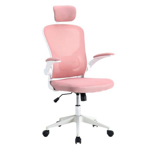 Scaun de birou ergonomic cu suport lombar si tetiera, in mai multe culori