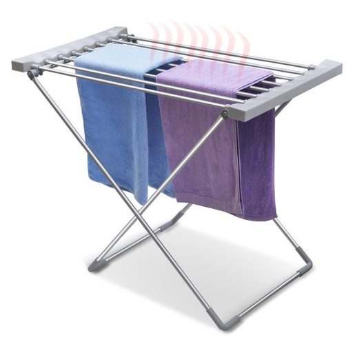 Uscator de rufe electric, 120 W, cu 8 bare de uscare