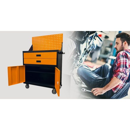 Carucior de atelier mobil, pentru scule