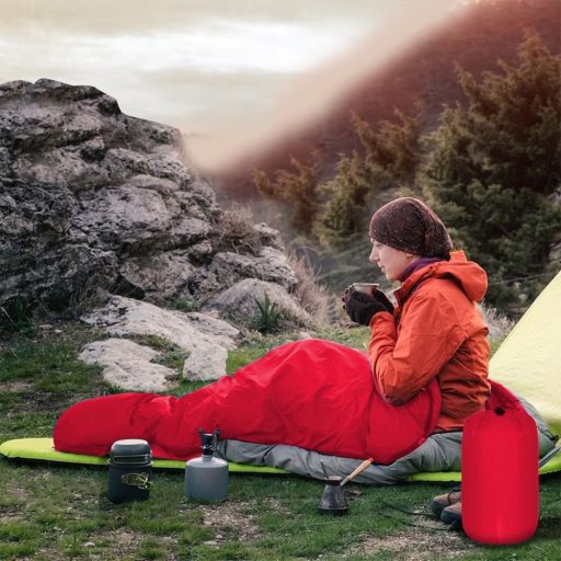 Sac de dormit, rosu