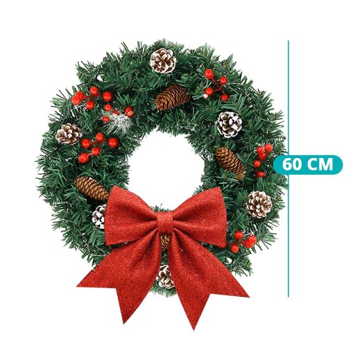 Coronita de usa pentru Craciun, 60 cm
