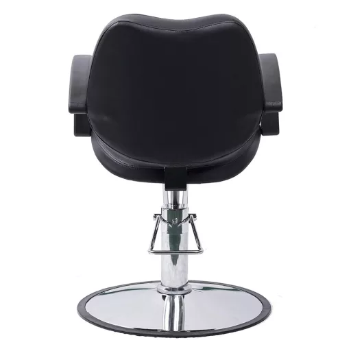 Scaun de coafor reglabil pe inaltime, negru