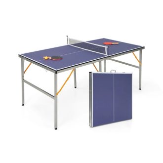 Masă de ping-pong pliabilă cu accesorii