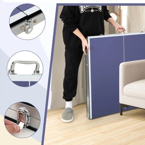 Masă de ping-pong pliabilă cu accesorii