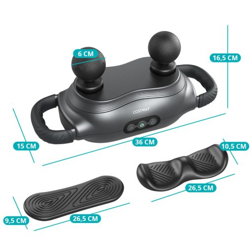 Aparat de masaj muscular cu acumulator