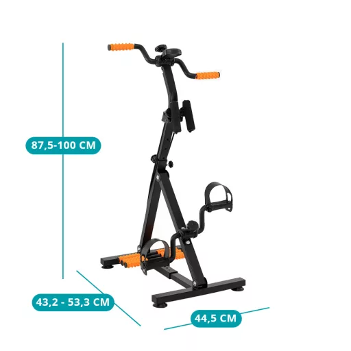 Bicicletă de exerciții 4 în 1