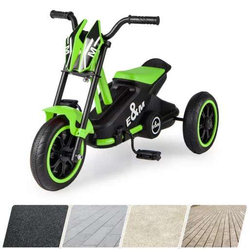 Tricicletă pentru copii verde