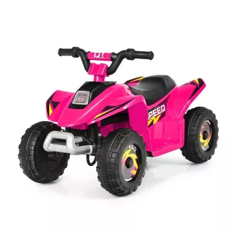 Quad electric pentru copii cu baterie, roz