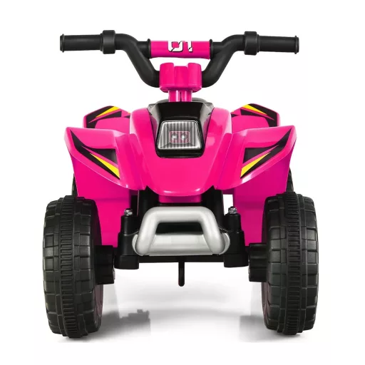 Quad electric pentru copii cu baterie, roz