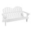 Scaun Adirondack pentru 2 copii, alb