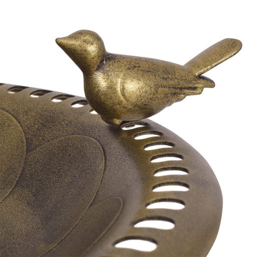 Adăpătoare din plastic pentru păsări, culoare bronz