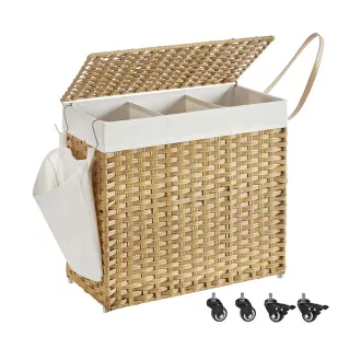 Coș de rufe din plastic, 66 x 33 x 66 cm