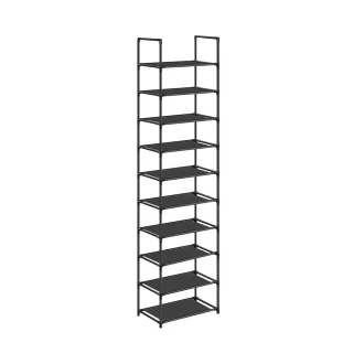 Raft de încălțăminte cu 10 niveluri, 45 x 28 x 173 cm